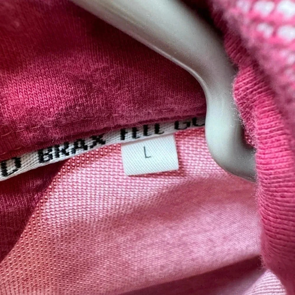 Brax Men’s Polo Shirt Pink Color Large Style Petter Pink - Picture 5 of 6